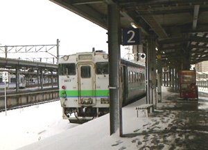 いさりび鉄道の車両の写真