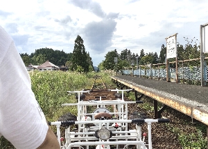 函館駅の中の写真