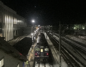 夕暮れの函館駅