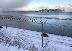 いさ鉄車内から息子が撮った景色の写真