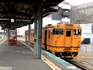 道南いさりび鉄道山吹車両の写真