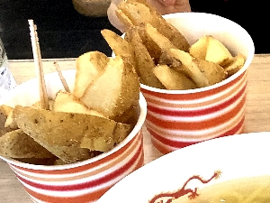 木古内道の駅のポテトの写真