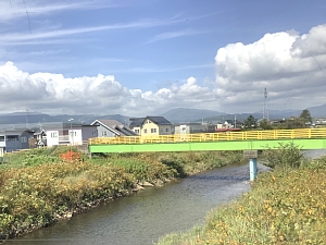 いさりび鉄道からの車窓の写真