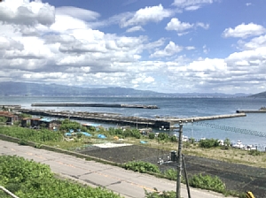 道南いさりび鉄道の車窓のの写真