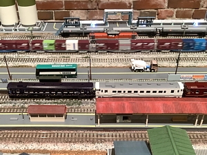 カネモリトレインフェスティバルの鉄道模型のいさりび鉄道の写真