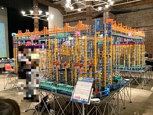 カネモリトレインフェスティバルのプラレールの写真