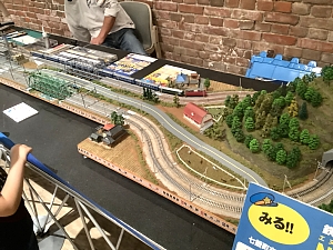 カネモリトレインフェスティバルのNゲージの写真