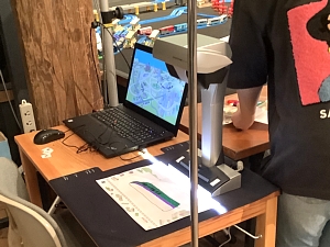 カネモリトレインフェスティバルの紙アプリの写真