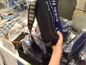 カネモリトレインフェスティバルのいさ鉄グッズの写真