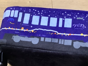 いさ鉄グッズ「ボディバッグ」の写真