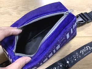 いさ鉄グッズ「ボディバッグ」の写真