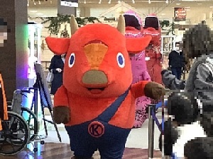 いさ鉄フェスタのキーコの写真