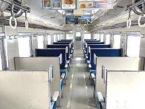 いさりび鉄道の山吹車両の写真