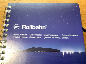 道南いさりび鉄道ロルバーンポケット付きメモLの写真
