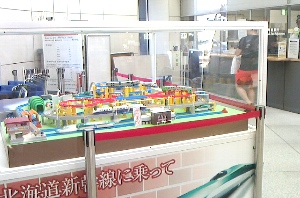 函館駅の模型の写真